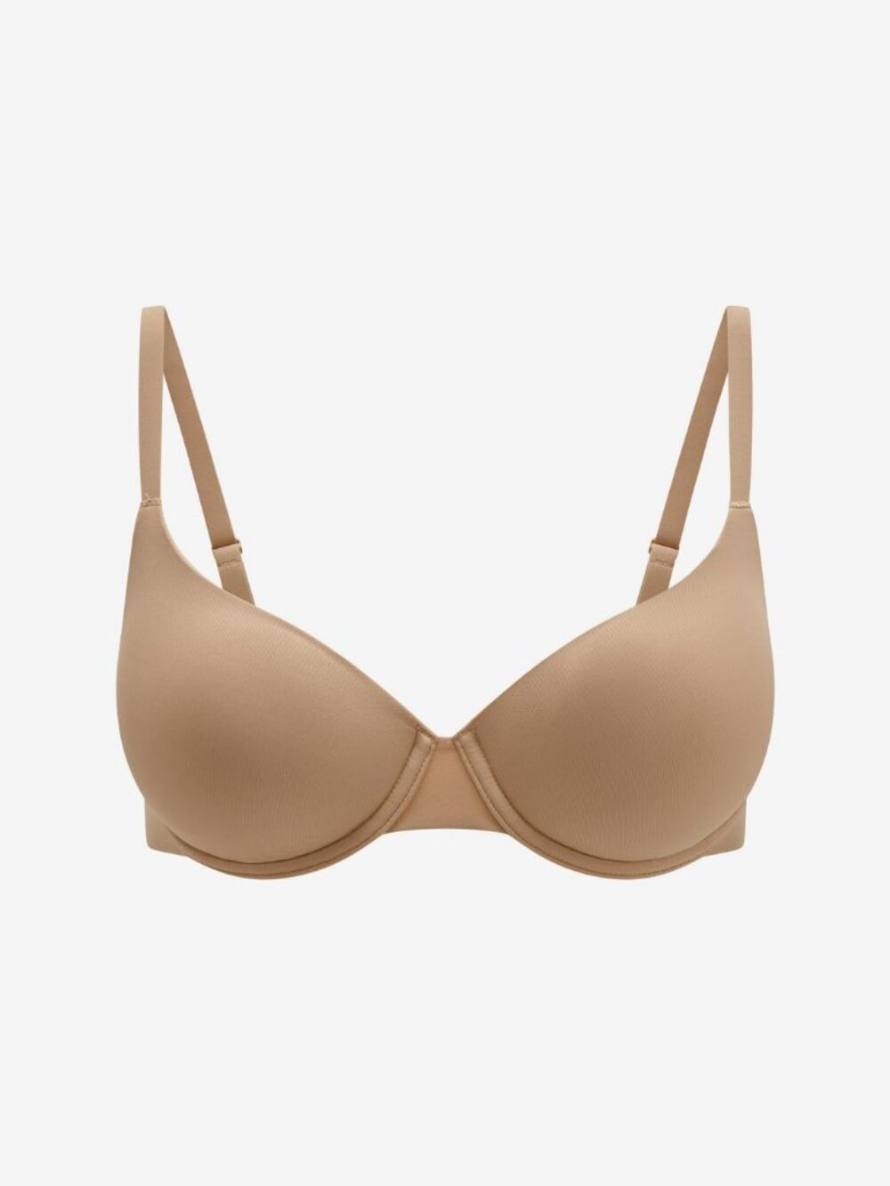 ThirdLove ComfortStretch Back Smoothing T-Shirt Bra Size 34Dtaupe / 34D